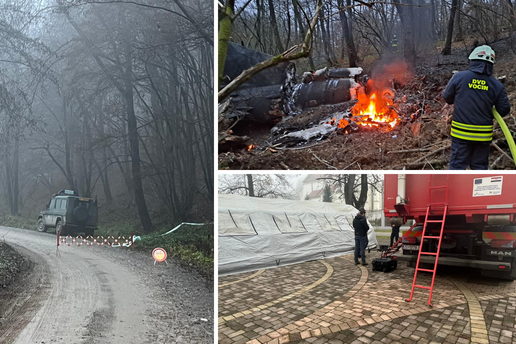 24sata na mjestu pada MiG-a: Vojska sve ogradila. Poznato i stanje pilota. Jedan je operiran