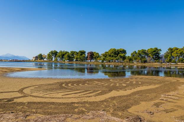 Ušće Neretve: Festival Sand Art festival gdje umjetnici crtaju u pijesku