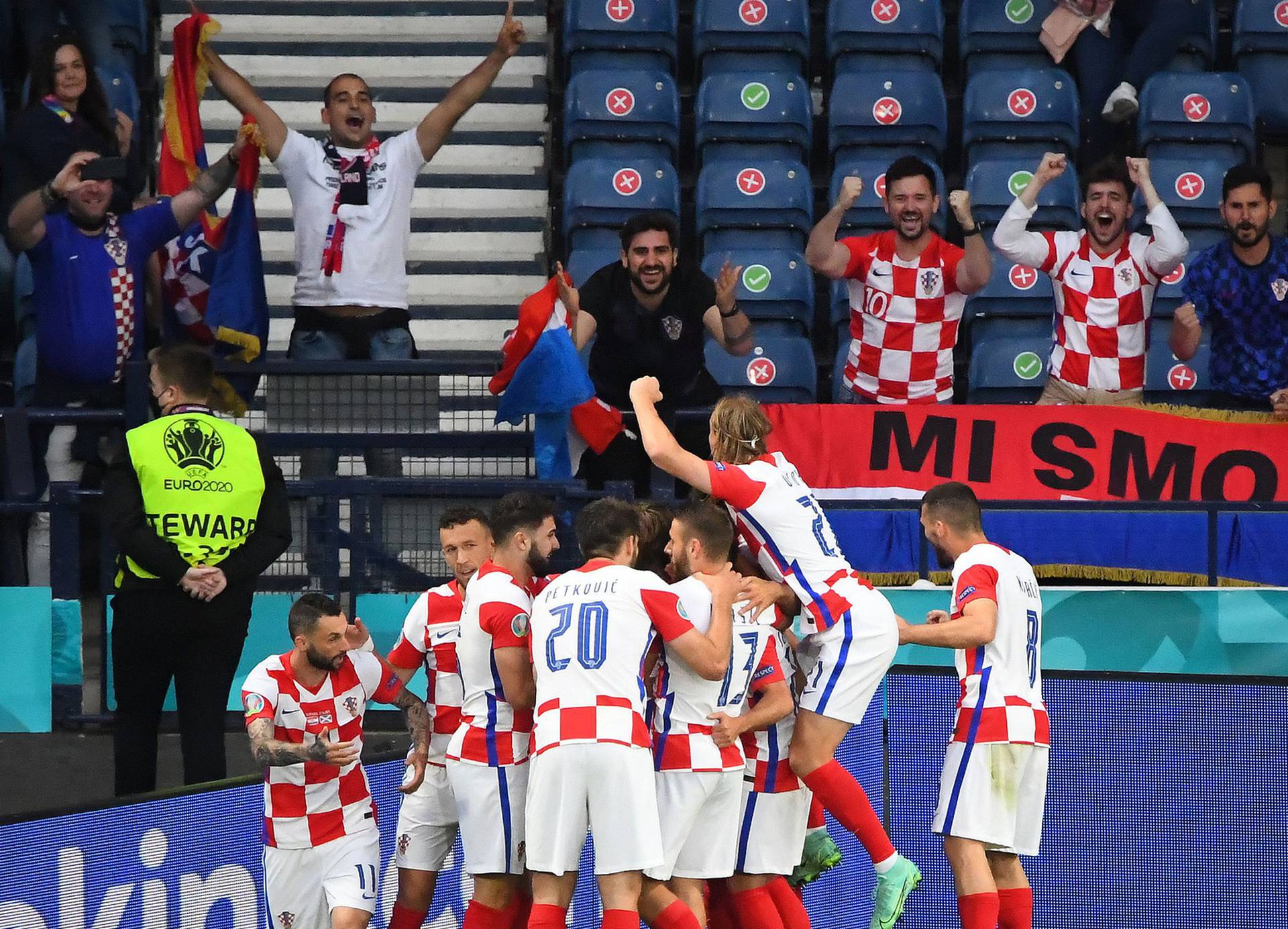 Euro 2020 - Group D - Croatia v Scotland