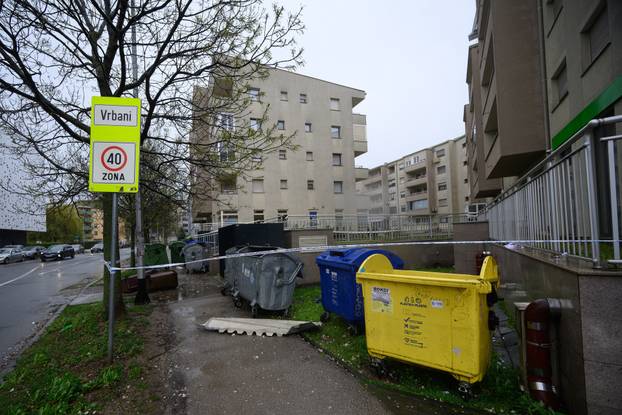 Zagreb: Olujno nevrijeme oštetilo krov zgrade na Horvaćanskoj cesti na Vrbanima