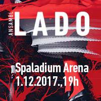 Ansambl Lado najavljuje nastup u Spaladium Areni