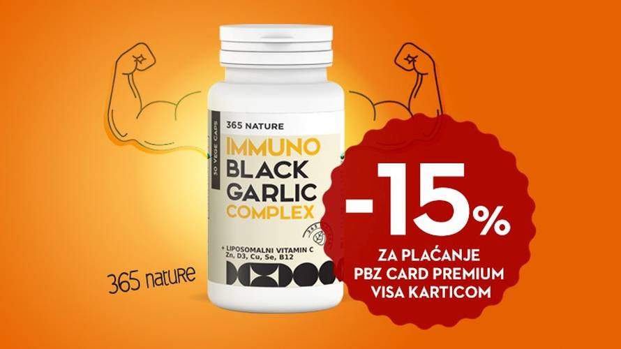 Snažna kombinacija za obranu od virusa - crni češnjak i moćna vitaminska formula