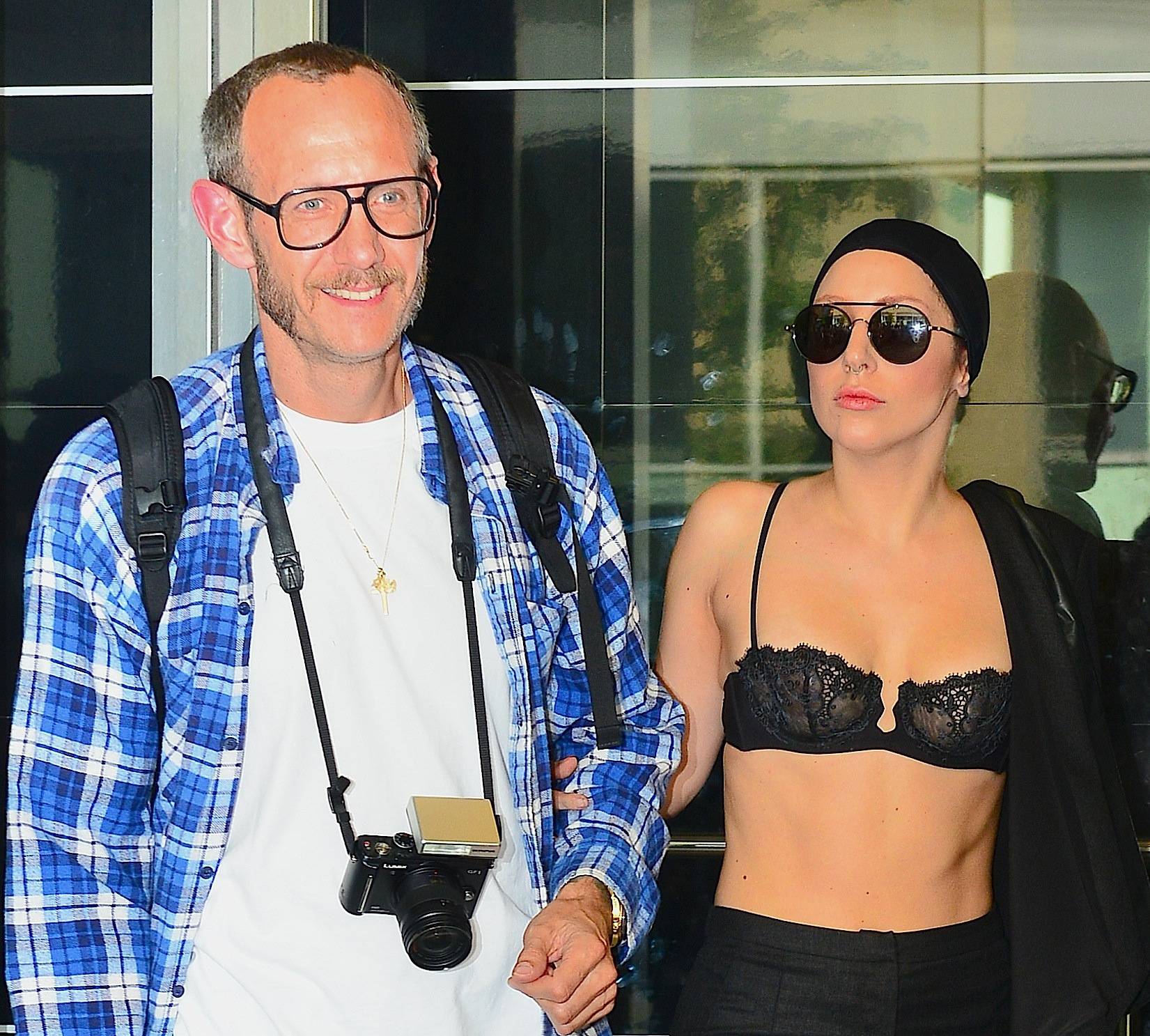 Lady Gaga and Terry Richardson out together in New York