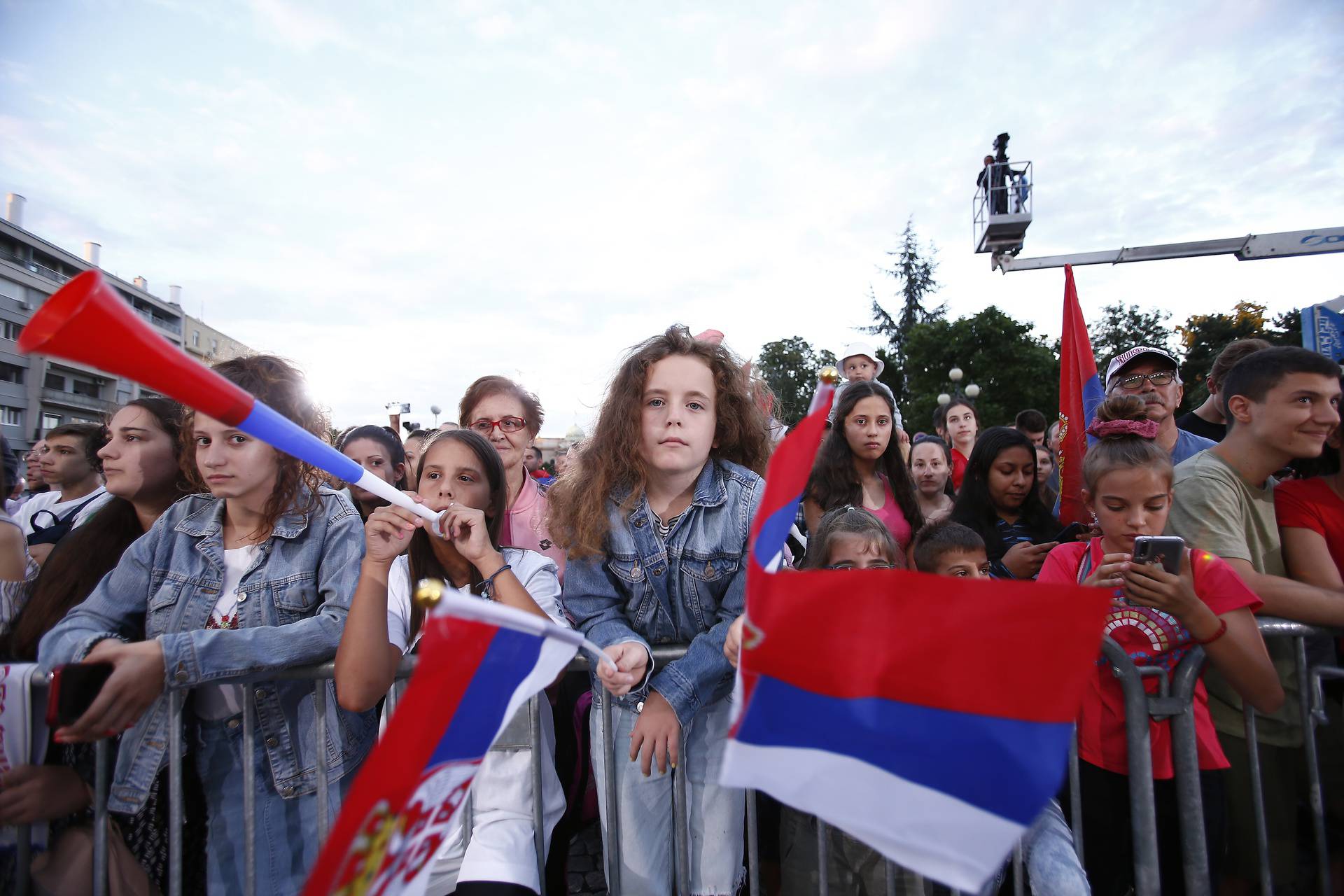 Beograd: Svečani doček Novaka Đokovića povodom osvajanja svog 7. Wimbledona