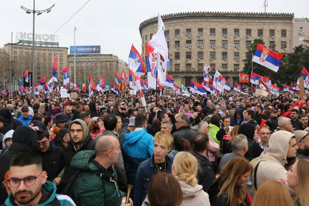 Počeo vjerojatno najveći prosvjed u povijesti Srbije "15 za 15"