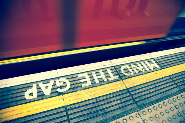 Mind the Gap in London Underground