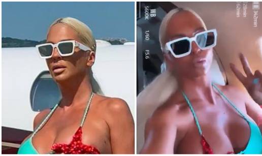 Jelena Karleuša privatnim avionom letjela na koncert u golišavom kostimu sirene