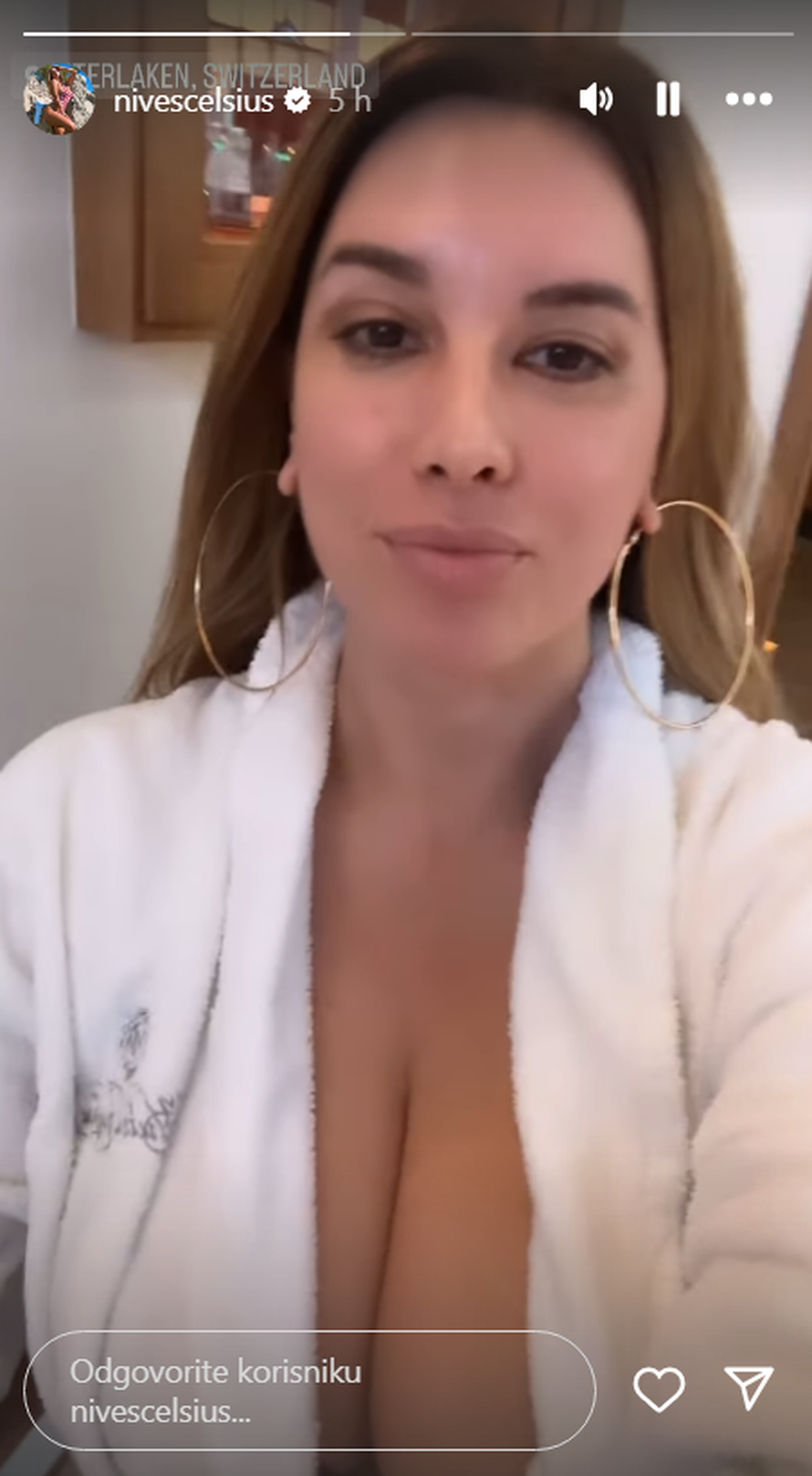 Upalite hlađenje! Nives Celzijus novom fotkom 'zagrijala sve': 'Iako sam žena, zavela si me'