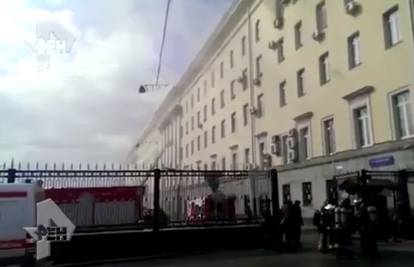 Uzbuna u Moskvi: Gori glavna zgrada ministarstva obrane