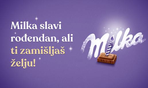 Milka slavi rođendan, ali ti zaželi želju!