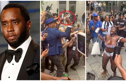 VIDEO Fanovi Diddyja prskaju se baby uljem nakon presude, a jedna žena pokazala i grudi...