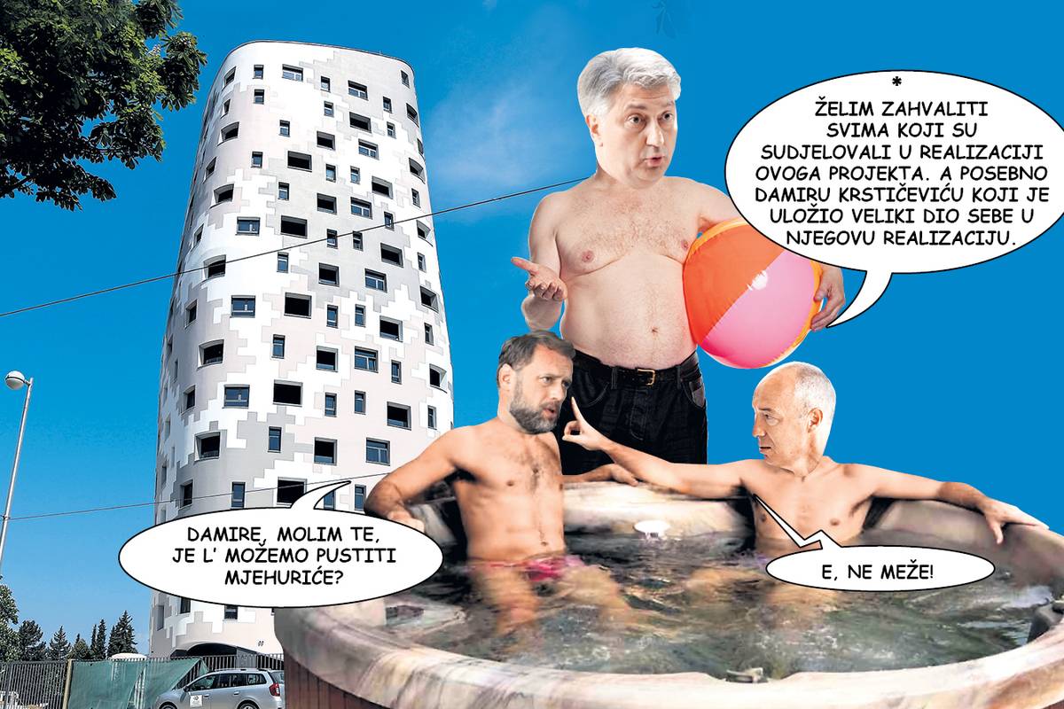 Neboder za mjehuriće: Nitko ga ne koristi. Za jacuzzi i namještaj otići će još 8,2 vaših milijuna