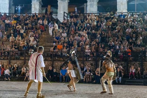 Borbe gladijatora u pulskoj Areni