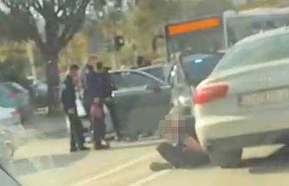 Žena koju je u Splitu autom udario dvostruki ubojica ima teške ozljede i brojne prijelome