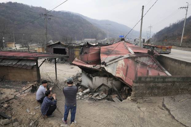 South Korea Wildfires