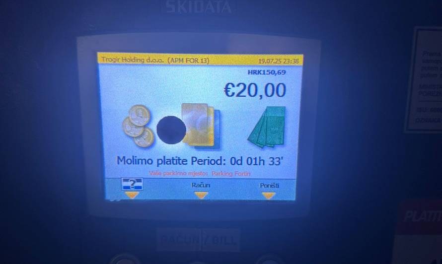 Noć u Trogiru skuplja je od vile u Dubaiju: 'Naplaćeno mi je čak 20 eura za sat i pol parkinga!'