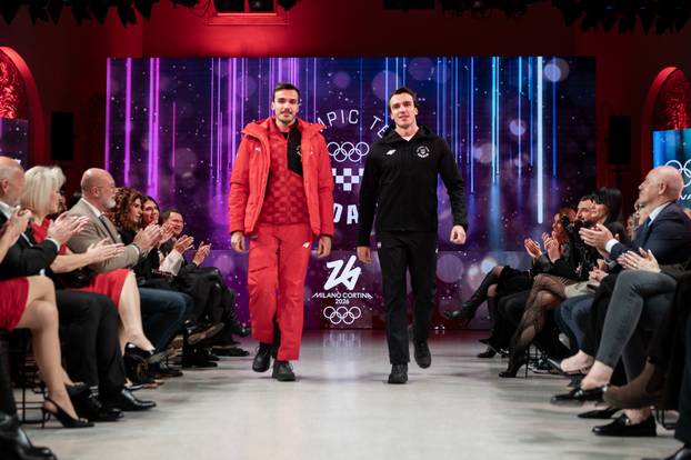 Zagreb: Na modnoj reviji predstavljena zimska olimpijska kolekcija za Zimske olimpijske igre