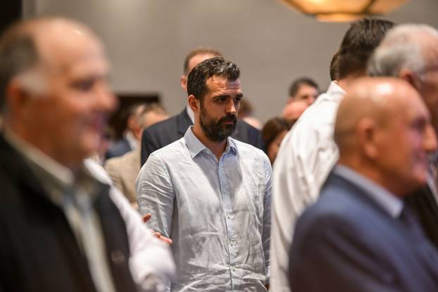 Zagreb: Proslava 80. rođendana Košarkaškog kluba Cibona u hotelu Esplanade