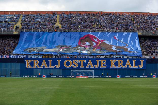 Navijači na utakmici 36. kola SuperSport HNL-a između Dinama i Rudeša