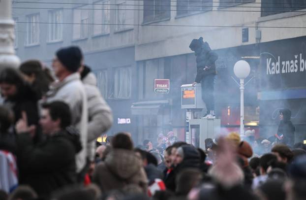 Zagreb: Svečani doček rukometaša nakon osvojenog srebra na Svjetskom prvenstvu