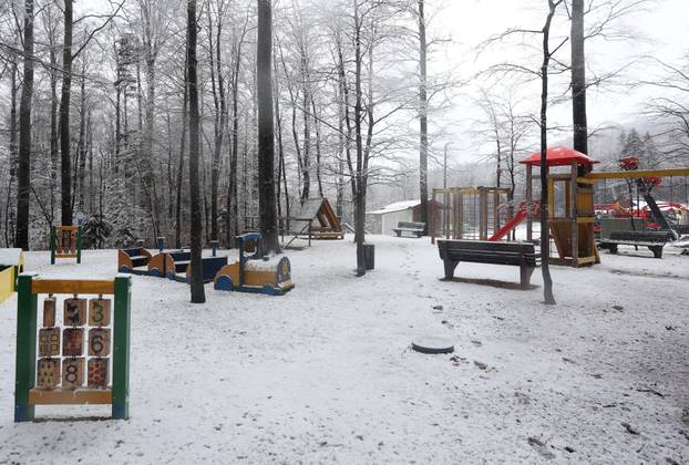 Na Platku je pao snijeg