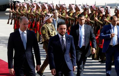 Posjet Bliskom istoku: Princ William je stigao u Jordan