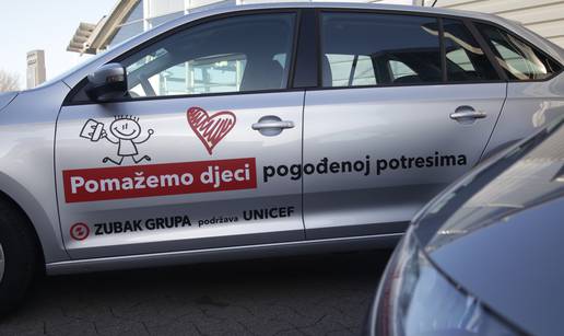 Zubak Grupa uručila vozila UNICEF-u za podršku djeci u područjima potresa