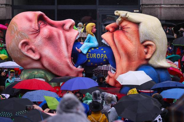 Rose Monday parade in Dusseldorf