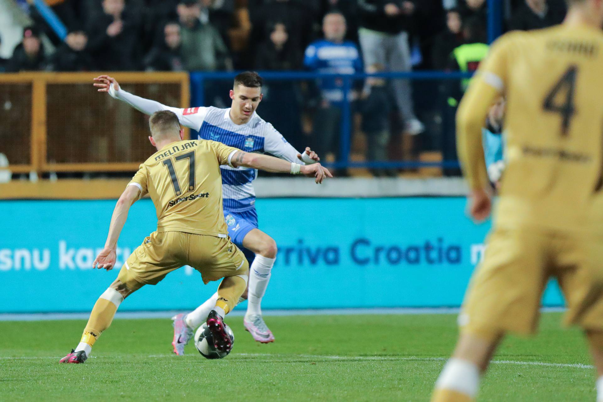 Osijek: Utakmica između Osijeka i Hajduka u 25. kolu Prve HNL