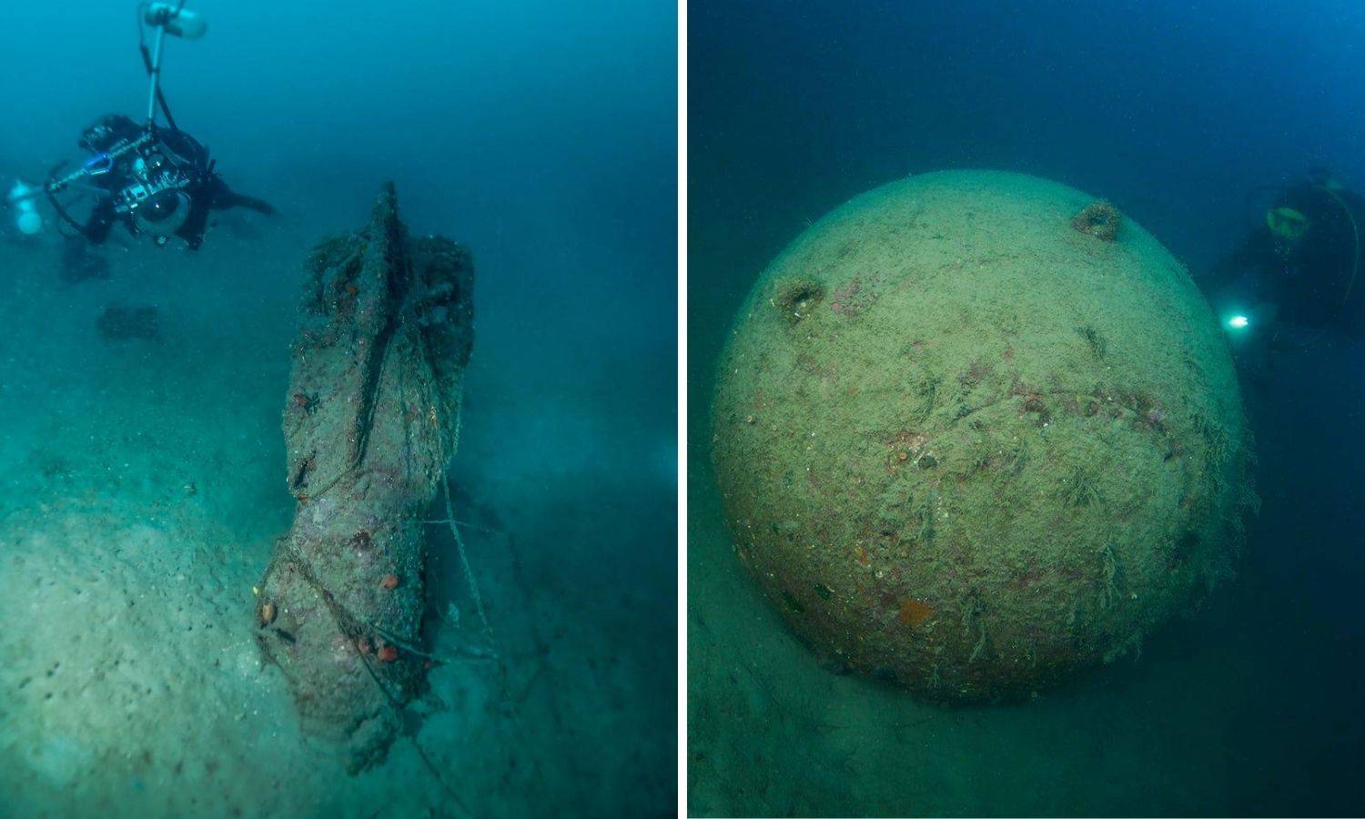 'Ronili smo i vidjeli propeler. To je bio torpedo. Napola zakopan u mulju. Blizu je bila i mina'