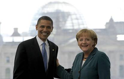 Obama se u Berlinu sastao s kancelarkom A. Merkel 