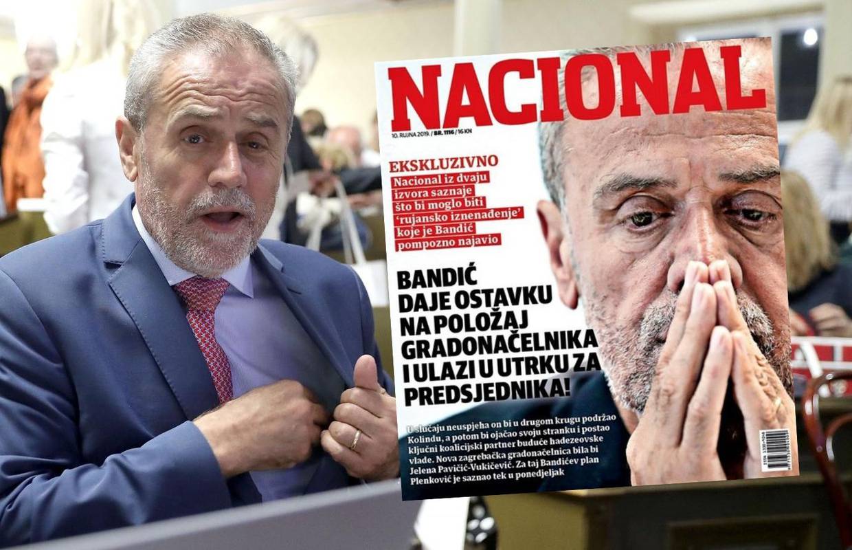 Milan Bandić daje ostavku i kandidira se za predsjednika?