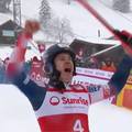 VIDEO Ludnica u Adelbodenu! Pogledajte navalu emocija i kako je Zubčić slavio postolje