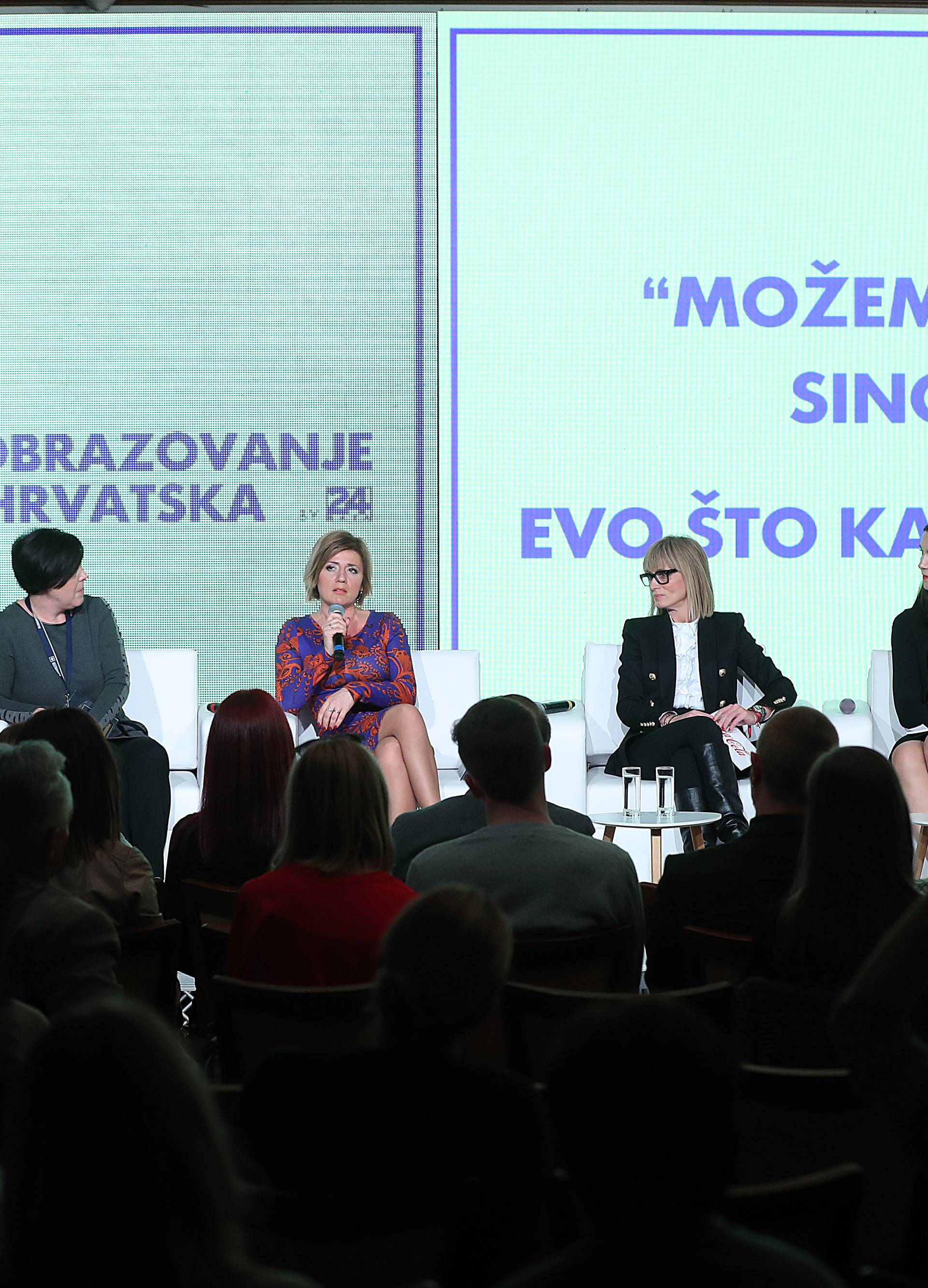 Zagreb: Bolje obrazovanje, bolja Hrvatska, panel "MoÅ¾emo li postati Singapur"