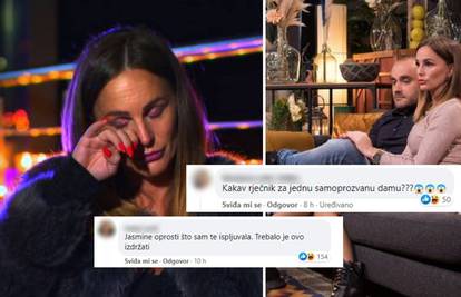 Sanelin ispad u 'Braku na prvu' razočarao publiku: 'To je rječnik jedne dame? Vulgarno i ružno'