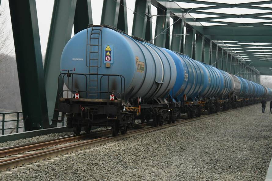 Botovo: Puštanje u promet kolosijeka preko željezničkog mosta Drava