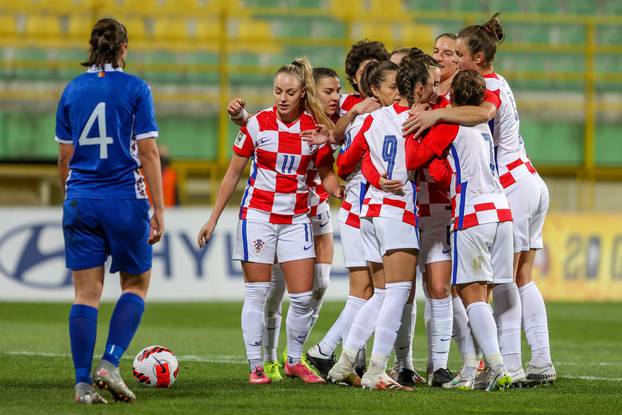 Pula: Kvalifikacije za Svjetsko prvenstvo za nogometašice 2023., Hrvatska - Moldavija