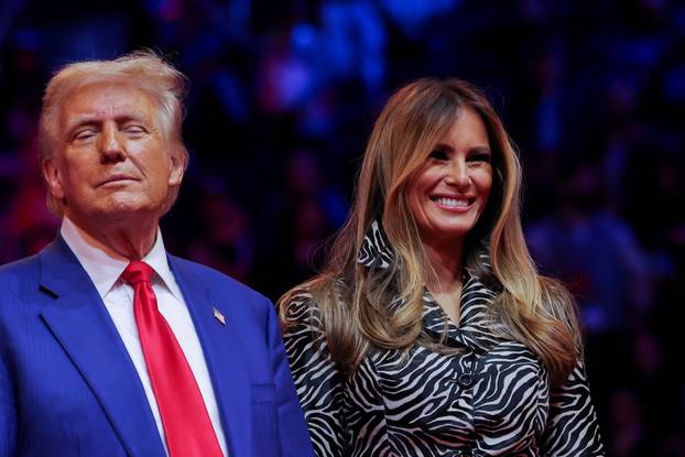 Rally for Republican presidential nominee and former U.S. President Donald Trump, in New York