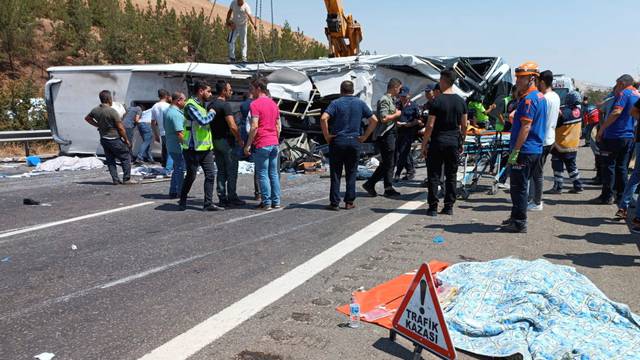 Bus accident in southern Turkey