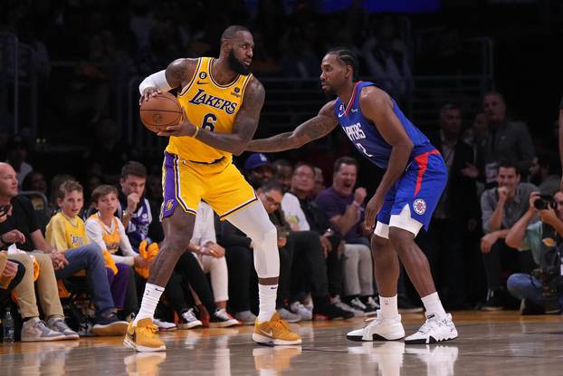 NBA: Los Angeles Clippers at Los Angeles Lakers
