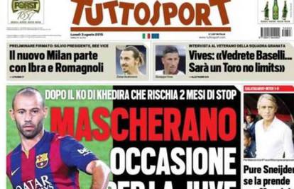 Panika u Juventusu: Khedira ozlijeđen, stiže Mascherano?