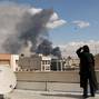 Smoke rises following an explosion, after Israel and the U.S. launched strikes on Iran, in Tehran