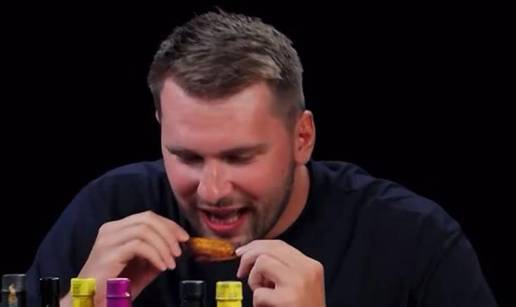 VIDEO Luka Dončić isprobao ljuti umak pa opsovao na hrvatskom
