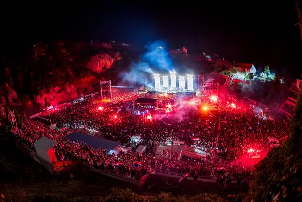 Koncert Marka Perkovića Thompsona u Imotskom