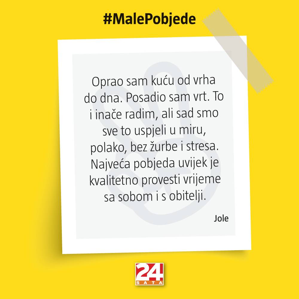 Mrle u izolaciji postao fitness influencer, Jole je posadio vrt!