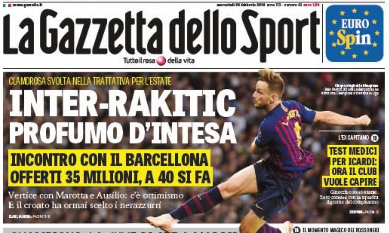 Pregovori su uspješni, Rakitić ide u Inter za 40 milijuna eura