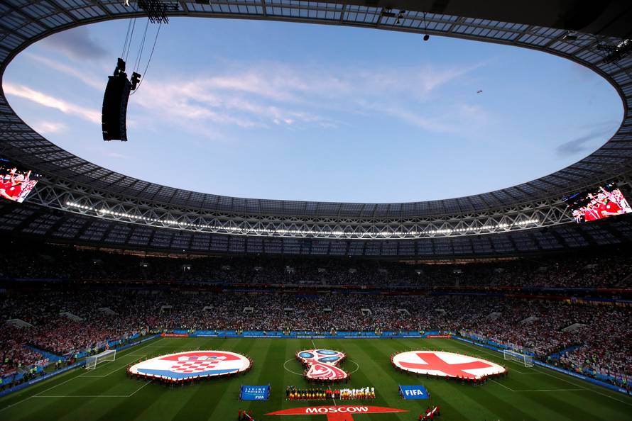 World Cup - Semi Final -  Croatia v England