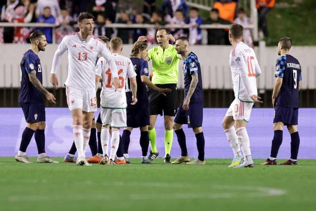 Split:  Utakmica kvalifikacija za EURO 2024, Hrvatska &ndash; Wales