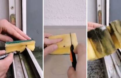 Očistite prljave prozore 'za tren' uz pomoć kuhinjske spužvice