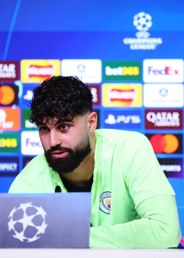 UEFA Champions League - Manchester City Press Conference